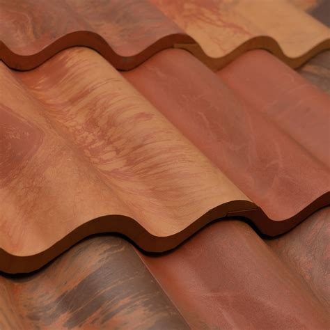 simulated spanish tile roofing